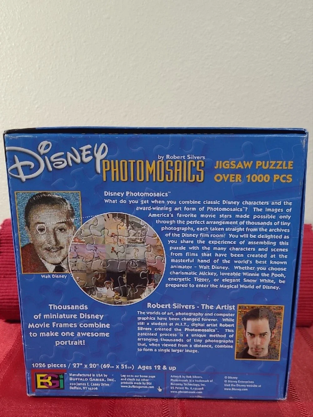 Disney Winnie the Pooh Photomosaic Puzzle - 1000 Pieces